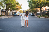 Celebrate your engagement with candid, laughter-filled photos full of fun vibes.