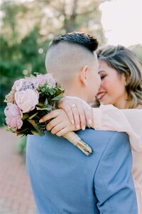 Marriage proposal photography in the Chicago suburbs featuring genuine reactions, happy tears, and candid engagement images.