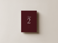 Renaissance Table Number 2