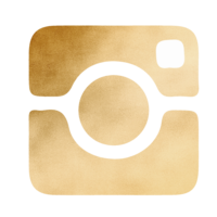 Gold Gradient Instagram Icon
