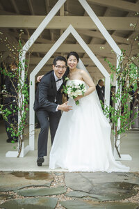 Carolina Grove Korean-American wedding
