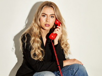 girl with phone 2
