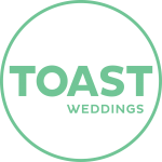 Toast weddings logo, Melbourne Australia