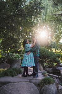Stylish and unique engagement photography tailored to your personality as a couple.