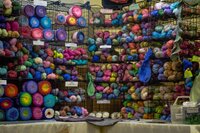 llama and alpaca fiber art