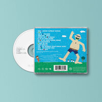 Sparkle. Pop. Rampage. album back cover with song list