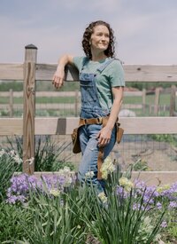 Lifestyle branding images showcasing Cherry Hill Flower Farm. A mix of portraits and candids to be used across social media and web presence. New Hampshire Branding Photographer for small businesses and creatives. Deborah Zoe Photography.