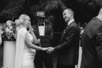 Black and white candid wedding photography in Christchurch