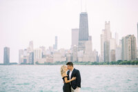 Chicago Skyline Engagement Photos - Lincoln Park Engagement-14