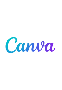 An ipad with a white background and the Canva logo - Bloom by bel monili