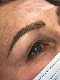 Before and after microblading 8