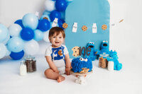 Cake Smash Photographer in Charleston, SC.