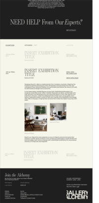 Gallery Alchemy Website Home-1