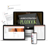 Digital image of the Ultimate Live Launch Playbook for successful product launches