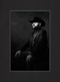 Steve BW CowboyHat
