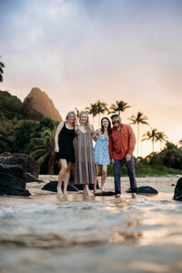 Cannons Beach Haena Family Photo Session-22