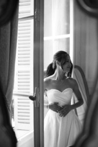 Bride Getting Ready | Editorial Photography at Chateau de Santeny | Juno by Julia C. Vona