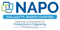 NAPO National Association of Productivity and Organizing Professionals  DFW logo