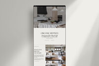 Hawthorne Lane Interior Designer Showit Template No Code Website1