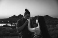 Alberta couple, engagement and proposal galleries by Allie Knulls Photography