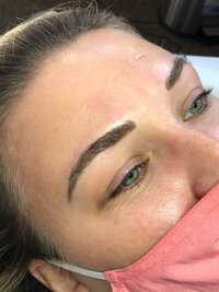 Before and after microblading 4