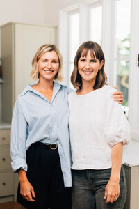 Luka McCabe and Tessa Holm, founders of Boob to Food.