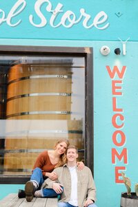 Lazarus Brewing + Austin Engagement Photographer 73