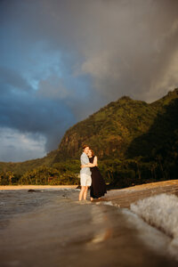 Homes Family Photo Session Tunnels Beach with Rainbows-10