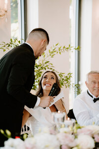bride reaction