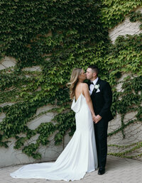 Intimate newlywed portrait, fine art wedding KC — Elizabeth West Photography