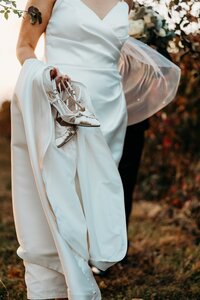 wedding-dress-and-bridal-shoes-detail
