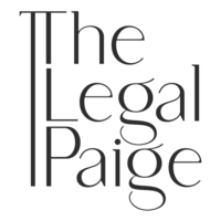The Legal Paige Logo