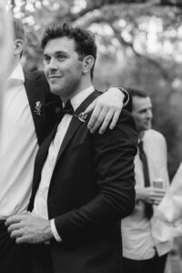 Black and white documentary wedding photography in Christchurch