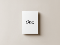 Bellamy Table Number_White