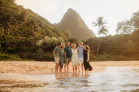Homes Family Photo Session Tunnels Beach with Rainbows-12