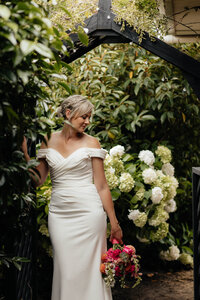Intimate and natural wedding photography at home in Christchurch