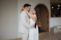 Engaged couple photographed together during their Adelaide engagement shoot