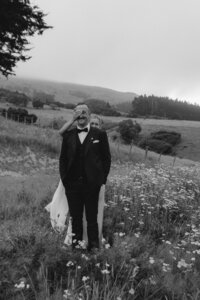 Wedding photography in the mountains Christchurch, New Zealand