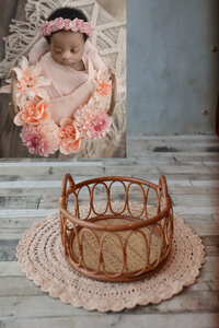 Round Jute Baslet