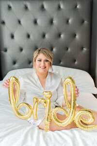 Bride at Le Pavillon Hotel New Orleans