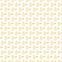 Branded repeated pattern with pineapple illustration