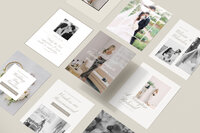 Canva Templates, Canva Instagram Templates for Photographers Creative Small Business Owners With Grace and Gold - Best Showit Web Designer