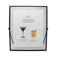 AMARA Lrg Black Floating Frames