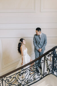 First Looks | Chateau de Santeny Collaborative Luxury Wedding Photography | Juno by Julia C. Vona