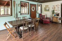 Lake House Interior Design by BonBoni Interior Design in St. Louis