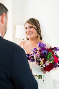 Bride & Groom at Catahoula Hotel New Orleans