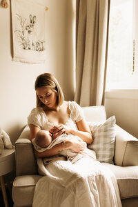 Newborn photoshoot in Christchurch at home