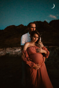 sunset-photographer-oahu-maternity