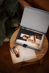 Prints by Lightkeeper Photography in beautiful Print box. Hawkes Bay Maternity, Newborn and Family Photographer