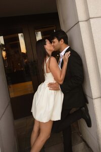 Classic, documentary engagement photo by Phavy Photography, documentary wedding photographer